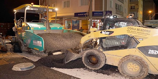 YOL VE ASFALT ÇALIŞMALARINDA 3. ETAP TAMAMLANDI