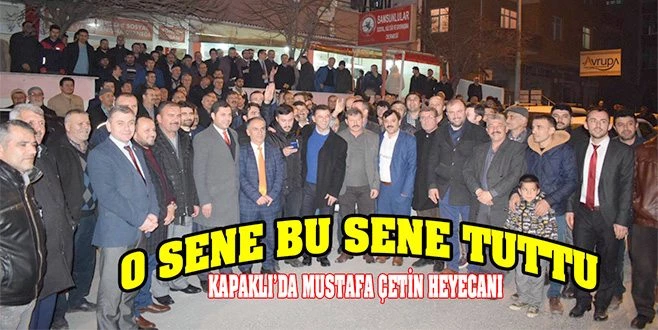 KAPAKLI`DA `O SENE BU SENE` HEYECANI!