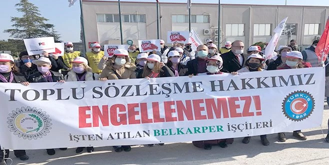 FRANSIZ PEYNİR DEVİ ÇORLU`DA TÜRK İŞÇİLERİN GÖREVİNE SON VERDİ