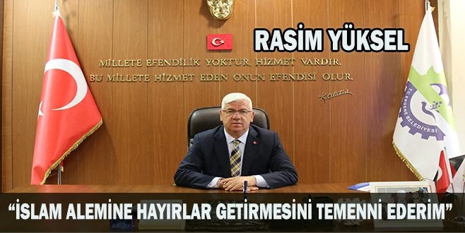 RASİM  YÜKSEL?DEN RAMAZAN AYI KUTLAMASI