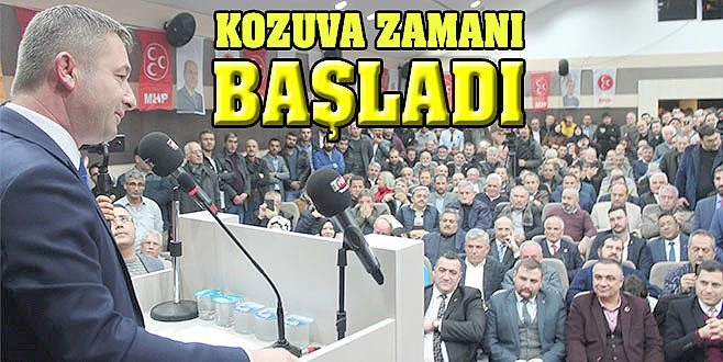 `KOZUVA ZAMANI` BAŞLADI!