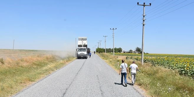 BÜYÜKŞEHİR SARAY`DA SATHİ KAPLAMA YOLU TAMAMLADI