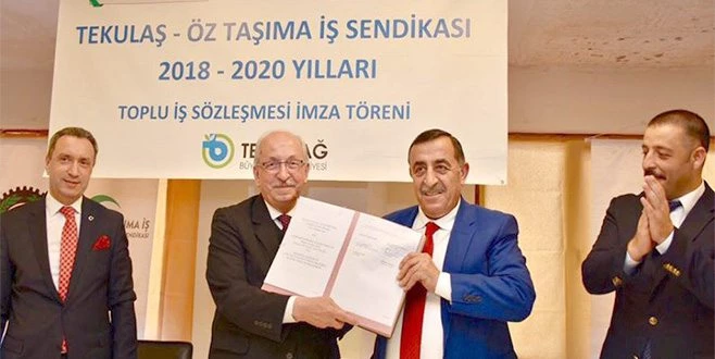 TOPLU İŞ SÖZLEŞMESİNDE YÜZDE 40 ZAM