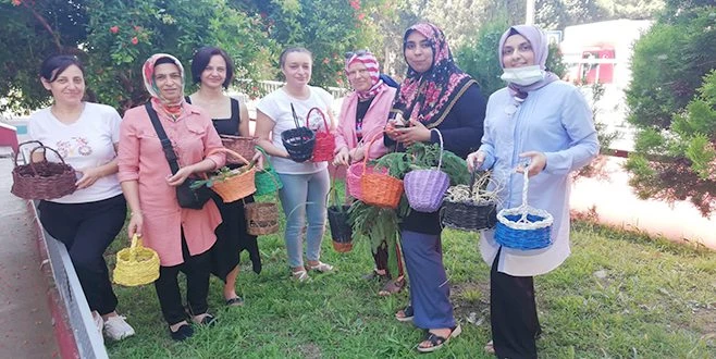 SEPETÇİLİK SÜLEYMANPAŞALI KADINLARIN ELLERİNDE HAYAT BULUYOR