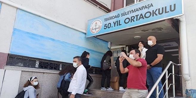 SÜLEYMANPAŞA BELEDİYESİ LGS SEVİYE TESPİT SINAVI DÜZENLEDİ