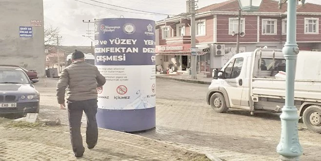 DEZENFEKTAN ÇEŞMELERİ KIRSAL MAHALLELERDE