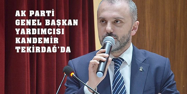 AK PARTİ TEKİRDAĞ`DA SİYASET AKADEMİSİ`NE  BAŞLADI