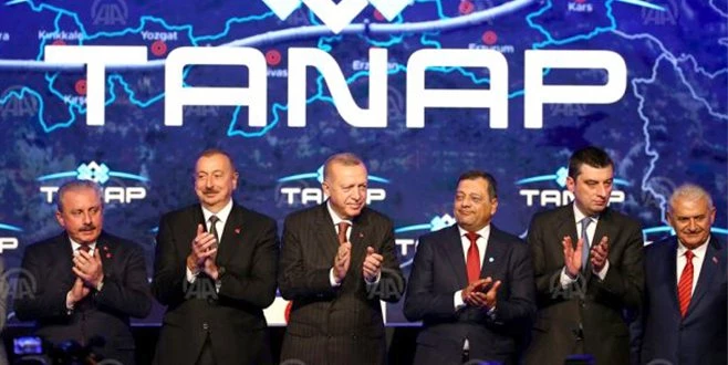 TANAP`IN AVRUPA BAĞLANTISI AÇILDI