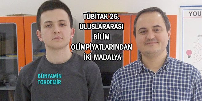 TÜBİTAK`DAN İKİ MADALYA!