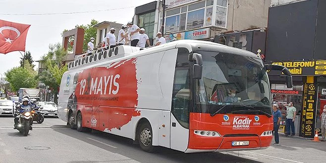 TEKİRDAĞ  19 MAYIS COŞKUSUNA EV SAHİPLİĞİ YAPTI