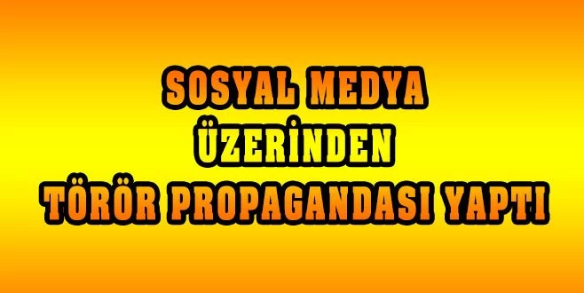  ÇORLU?DA TERÖR PROPAGANDASINA GÖZALTI