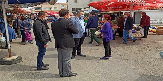  BAŞKAN YURDAKUL?DAN PAZARTESİ PAZARINA ZİYARET