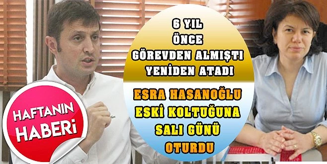 VAHAP AKAY İMARDA BAŞA DÖNDÜ