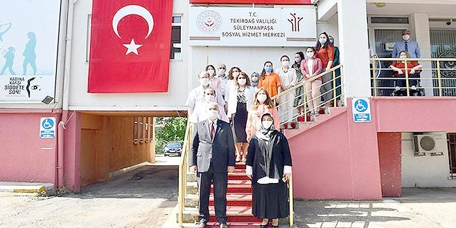  AİLE ÇALIŞMA VE SOSYAL HİZMETLER İL MÜDÜRLÜĞÜNÜ ZİYARET ETTİ