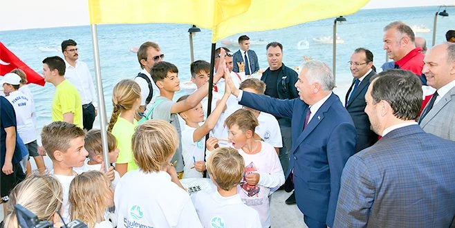 YILDIRIM YELKEN YARIŞLARI AÇILIŞINA KATILDI