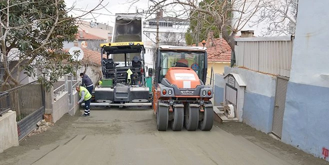 KUMBAĞ`DA BETON YOL ÇALIŞMALARI TAMAMLANDI