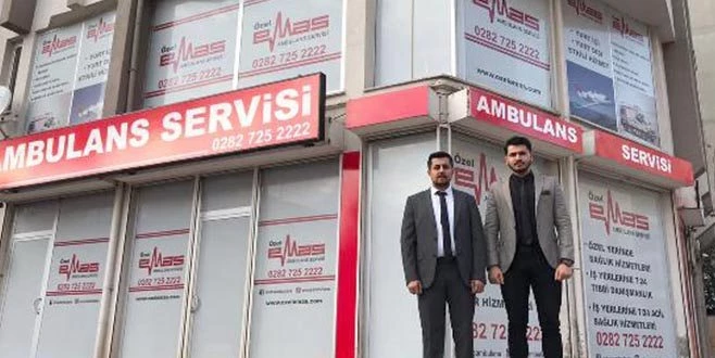 ÇERKEZKÖY`DE BİR İLK: ÖZEL AMBULANS HİZMETİ BAŞLADI