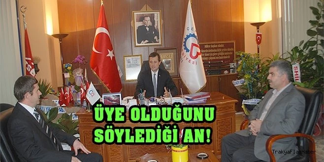 AKAY ÜYE OLDUĞUNU SÖYLEMİŞTİ