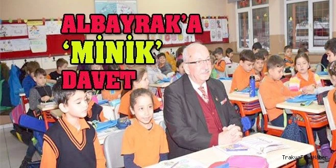 ALBAYRAK, OKUL SIRALARINDA