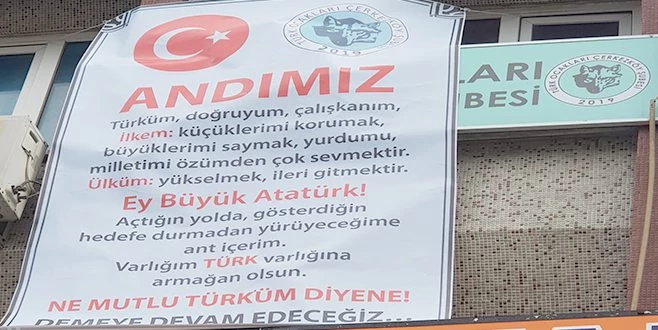 TÜRK OCAKLARI ÇERKEZKÖY ŞUBESİ`NDEN ANDIMIZ AÇIKLAMASI