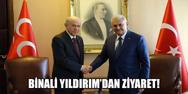 YILDIRIM İLE  BAHÇELİ GÖRÜŞECEK