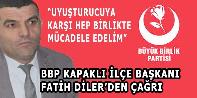 HER TÜRLÜ UYUŞTURUCUYA MADDE BAĞIMLILIĞANA HAYIR