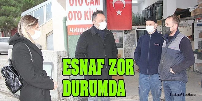 İYİ PARTİLİLER SANAYİ SİTESİNİ ZİYARET ETTİ