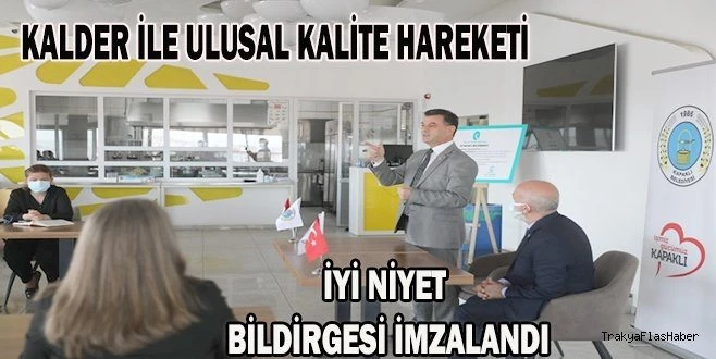 KAPAKLI TOPLAM KALİTE YÖNETİMİ YOLCULUĞUNA DEVAM EDİYOR