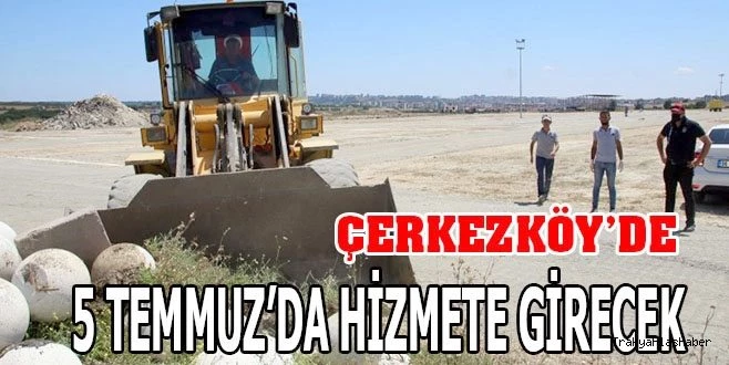 KURBAN SATIŞ VE KESİM YERLERİ  HAZIRLANIYOR 