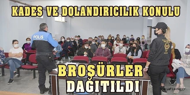 POLİS İLE ÖĞRENCİ VELİLERİ BULUŞTU