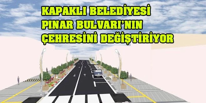 PINAR BULVARI?NDA ÇALIŞMALAR BAŞLADI