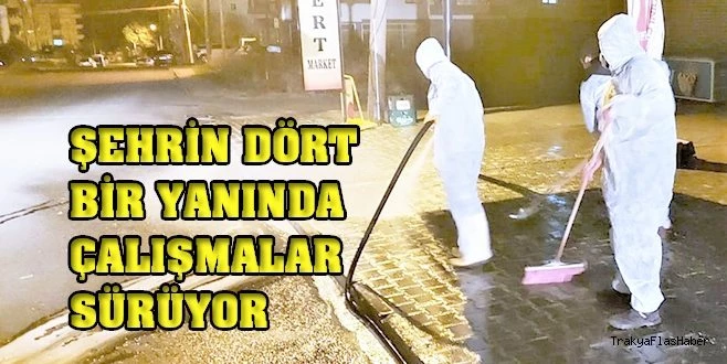 SALGINLA MÜCADELEYİ DÖRT KOLDAN YÜRÜTÜYOR