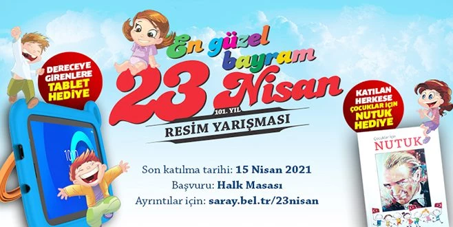 HAYALİMDEKİ 23 NİSAN KONULU RESİM YARIŞMASI