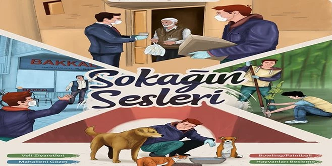 AGD LİSELER KOMİSYONUNDAN ?SOKAĞIN SESLERİ? ETKİNLİKLERİ