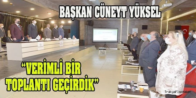 SÜLEYMANPAŞA BELEDİYESİ 9. MUHTARLAR BULUŞMASI GERÇEKLEŞTİ