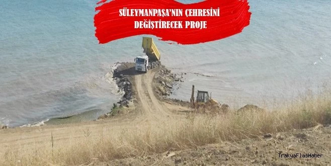 SÜLEYMANPAŞA?NIN ÇEHRESİNİ DEĞİŞTİRECEK PROJEYE HIZ VERİLDİ