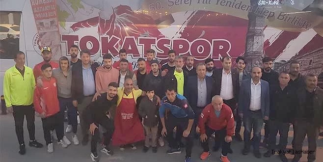 TOKATLILAR DERNEĞİ TOKATSPOR`U MİSAFİR ETTİ