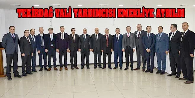 VALİ YARDIMCISI HANLIOĞLU EMEKLİ OLDU