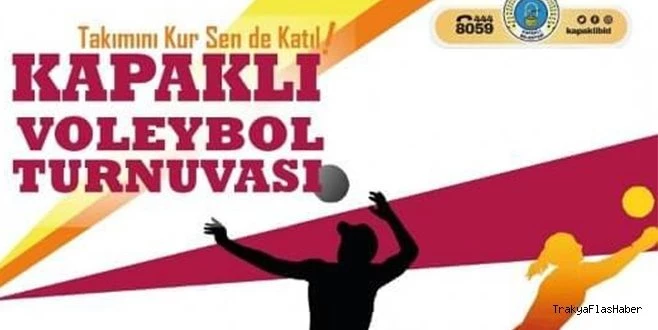 VOLEYBOL TURNUVASI BAŞVURULARI DEVAM EDİYOR