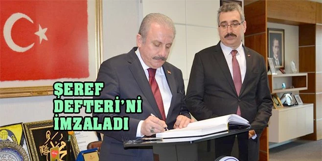 REKTÖR`DEN ŞENTOP`A SÖZ!