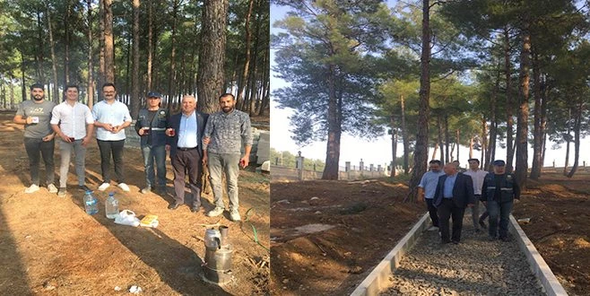 VALİ YILDIRIM`DAN ÇAMLIK ÇALIŞMALARINA İNCELEME