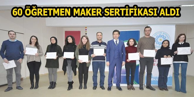 TEKİRDAĞ?DA ÖĞRETMENLERE MAKER EĞİTİMİ