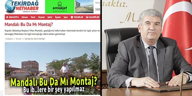 MANDALI BU DA MI MONTAJ DİYE SORDULAR?