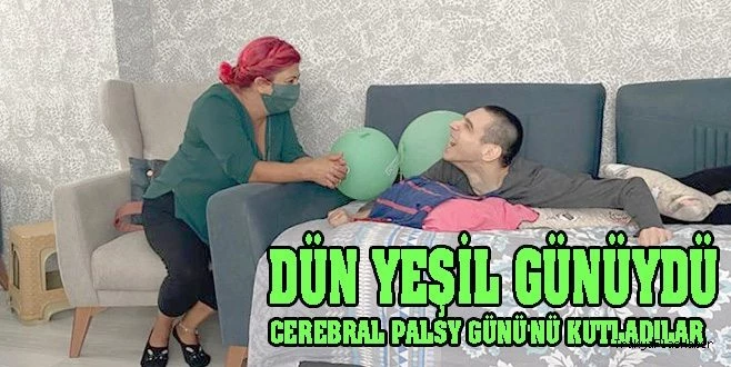 YEŞİL BALONLARLA GÖNÜL ALDI